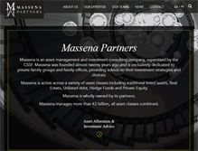 Tablet Screenshot of massenapartners.com